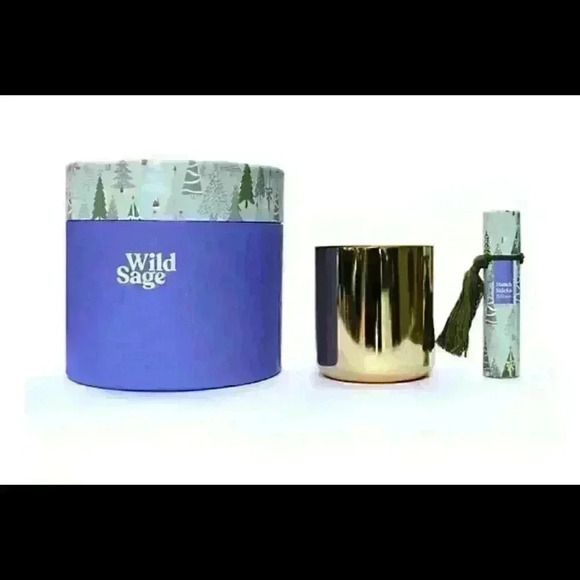wild sage Other - Wild Sage 2 piece cozy woodland cabin 11 oz candle and match gift set